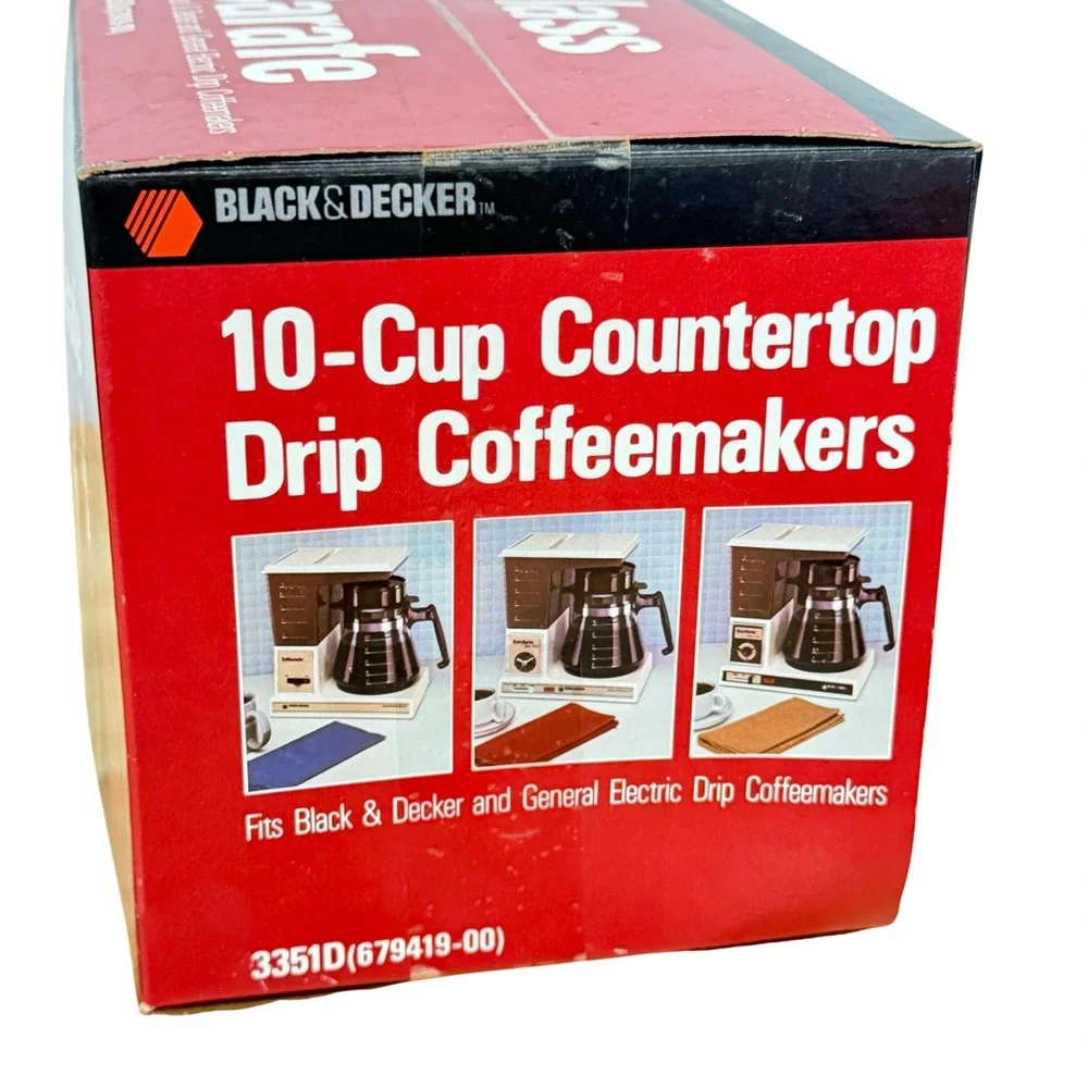 Black‎ & Decker 10-Cup Glass Carafe Replacement Coffee Pot 3351D Vintage